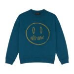 sketch mascot crewneck peacock