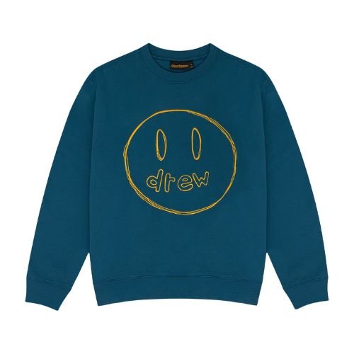 1 sketch mascot crewneck peacock