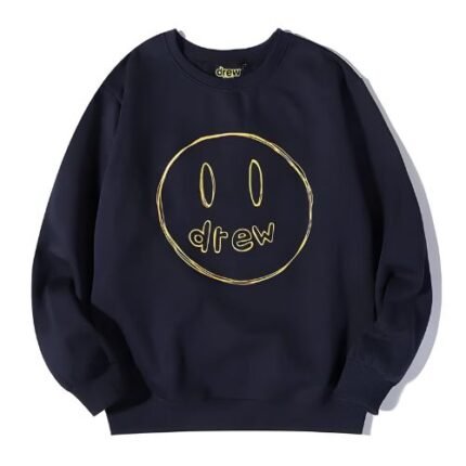 Drew House Sketch Crewneck Sweatshirt Navy Blue