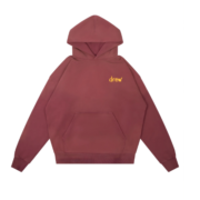 Drew House Scribble Hoodie Faded Maroon