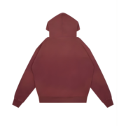 Drew House Scribble Hoodie Faded Maroon - Image 2