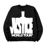 Justine Bieber Justice Black Sweatshirt