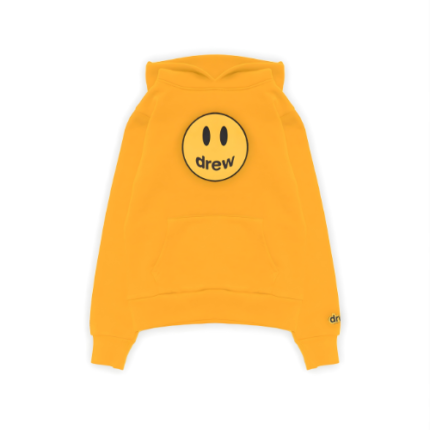front Mini Drew House Mascot Hoodie Golden Yellow