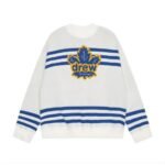 Drew House Maple Leaf Embroidered Crewneck Sweater