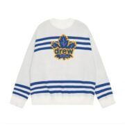 Drew House Maple Leaf Embroidered Crewneck Sweater
