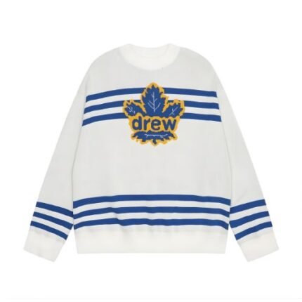 Drew House Maple Leaf Embroidered Crewneck Sweater