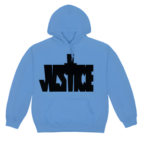 Justine Bieber Blue Justice Hoodie