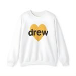 Drew House Heart Logo Sweatshirt White
