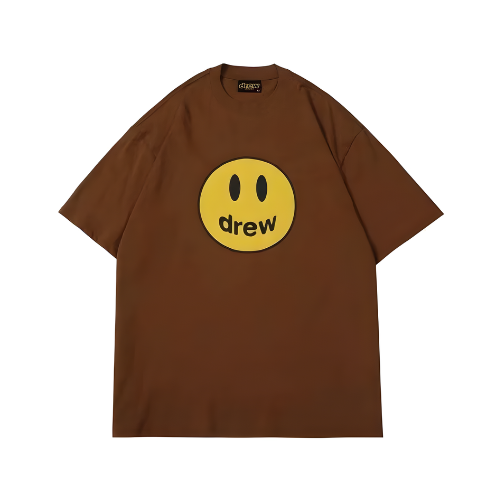 34 Drew House Brown T-Shirt Drew House Brown T-Shirt