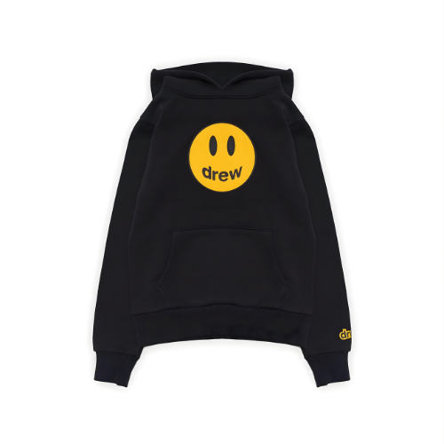 FRONT Mini Drew House Mascot Hoodie Black