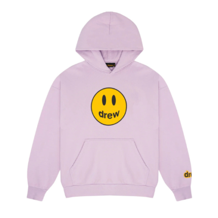 mascot oversized hoodie lilac