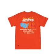 Justin Bieber Justice Tour Orange T-Shirt