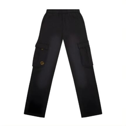 Oversized Cargo Sweatpant Faded Black